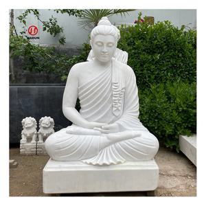 Statue de <span class=keywords><strong>Bouddha</strong></span> en pierre sculptée à la main, grande, décorative, pour l'extérieur - Product Image 6