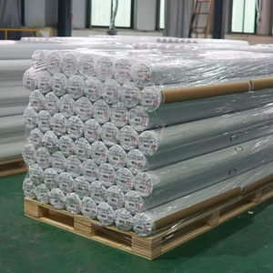 <span class=keywords><strong>Prix</strong></span> usine Blanc Ignifuge Matériau de Construction PVC Bâche Résistant Aux UV 290gsm Résistant Au Feu Stratifié Bâche Couverture Tissu - Product Image 5