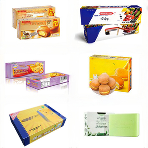 Machine <span class=keywords><strong>à</strong></span> coller les boîtes en carton semi-automatique 380V 220V avec scellage latéral pour l'emballage de mouchoirs en papier, de cadeaux et de parfums - Product Image 3