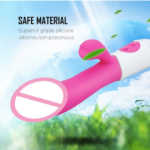Wholesale Women Vagina G Spot Masturbate Rose Concrete Silicone Fitness Dildo Massager <strong>Rabbit</strong> 10 Frequency Sex Toys <strong>Vibrator</strong> - Product Image 4