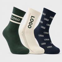 Commande en gros, impression numérique couleur, échantillonnage rapide, chaussettes personnalisées ODM pour marques de distributeurs