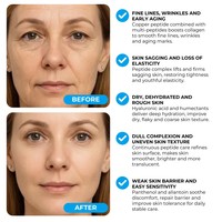 Sérum OEM GHK-Cu Multi-Peptide Peptides de Cuivre GHK Cu 1% GHK-Cu Régénération Cutanée Anti-rides Éclaircissant Unifiant