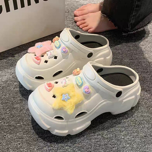 Zuecos Personalizados Antideslizantes de EVA para Niños con Aumento de Altura, Soporte para el Arco, Sandalias Acolchadas y Adornos de Dibujos Animados para Exteriores - Product Image 2