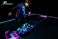 Gooest Speed Run Activate Projecteur interactif pour jeux de sol intérieurs de grande taille, pour aires de jeux publiques, jardins et écoles maternelles, robuste