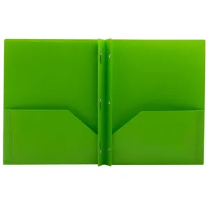 Bìa Đựng Hồ Sơ Hai Túi Nhiều Màu Cỡ A4 Trực Tiếp Từ Nhà Máy Với 3 Ngạnh - Product Image 1