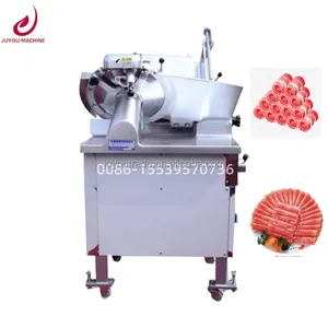JUYOU Kitchen Meat Cutting Machine Electric High Efficient Capacity Industrial Full Automatic Meat Slicer