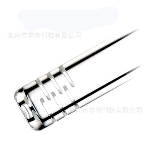 Glass Rod 14mm Inner 18mm Outer Ground Joints Transparent Hookah Smoking Pipe Accessory Straight Type - Product Image 1