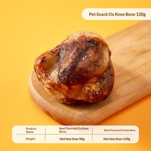 Os de moelle de bœuf naturels avec de la viande véritable - Friandises à mâcher durables pour les mâcheurs agressifs - Favorise la santé des dents et des gencives - Product Image 6