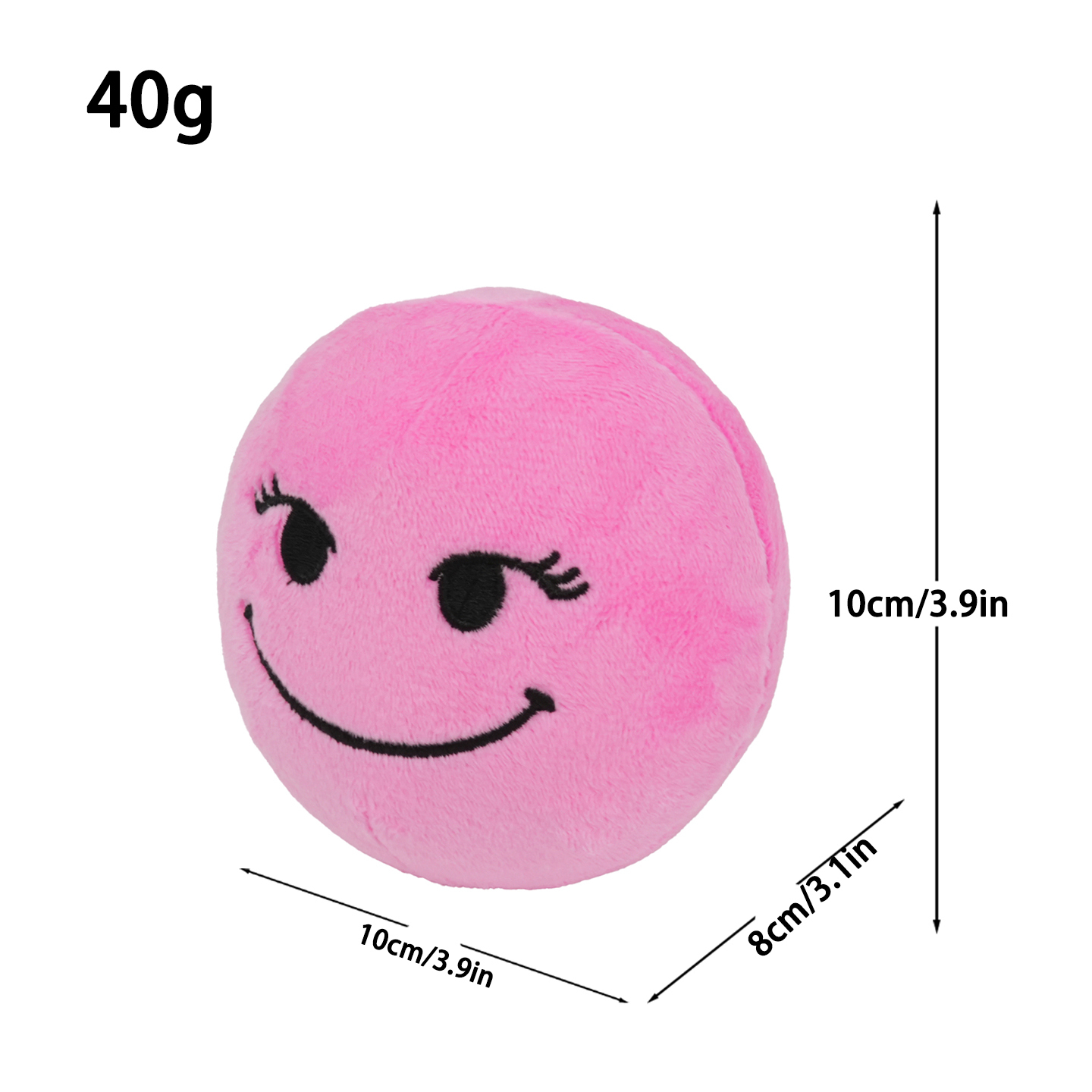 Balle anti-stress rose