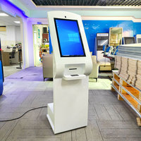 Quiosco de Autoservicio Vertical de 21.5 Pulgadas para Venta de Boletos, Quiosco para Eventos y Conferencias