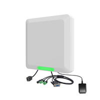 Sistema de Control de Acceso Inalámbrico CHAFON CF861Rs232/wg26/relay/tcp/ip/poe ABS con Lector de Tarjetas RFID, Lector UHF RFID, 4G, GPS, 6M