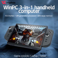 PC de Juego Portátil 3 en 1 Personalizado OEM de 10.5 Pulgadas, Intel N95, Windows, Mini Laptop de Bolsillo, Tablet con Pantalla Táctil y Gamepad