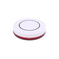 6V 433Mhz sans fil 1 bouton rond télécommande avec EV1527 puce apprentissage Type télécommande