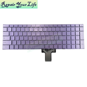 Teclado de ordenador portátil púrpura en inglés de EE. UU. Para DERE <span class=keywords><strong>R9</strong></span> Pro 1. 1 W20190711 Teclados de repuesto para portátiles - Product Image 6