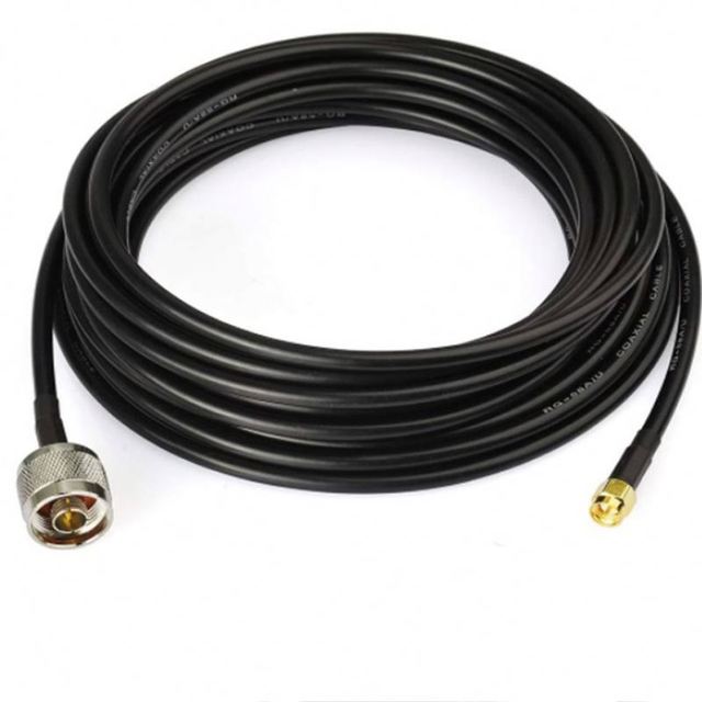 RG58 50 Ohm Pure Copper RP SMA Male LMR Series N Type Low Loss Antenna Extension Coaxial Cable Luckyconnectors YRL-RF-201