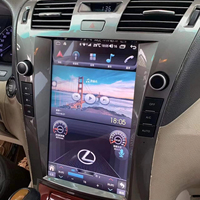Lecteur de voiture Android 12.1 pouces Navigation Gps stéréo pour Lexus LS460 2006-2010 Écran vertical 8 cœurs Radio de style Tesla