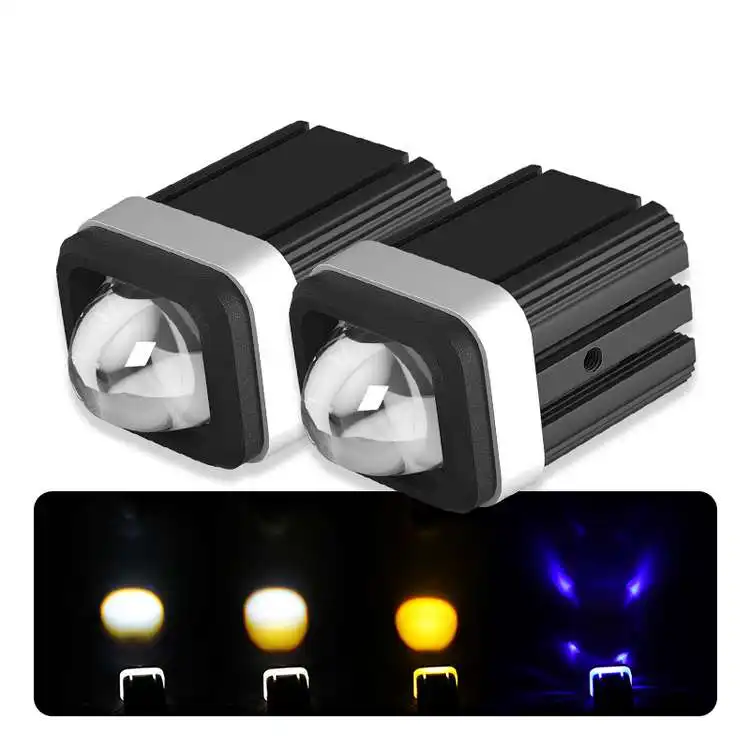Sturgis White Yellow Led Motorcycle Fog Light Head Light Headlight Led Auxiliary Spot Led Lights For Motorcycle