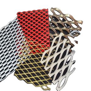 Grilles métalliques expansées multi-usages, filtres, soudage, pliage, acier galvanisé/acier inoxydable, absorption des chocs, passage libre - Product Image 2
