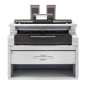 Imprimante jet d'encre multifonction neuve MP W6700SP Engineer Copier, générale, 320 Go, haute qualité, grand format, 95 ppm, 2400x4800 dpi - Product Image 1