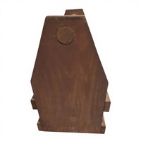 Porte-bouteilles en bois artisanal avec ouvre-bouteille, pour 6 bouteilles, porte-bouteilles en bois avec ouvre-bouteille