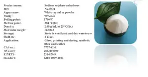 אספקה במפעל באיכות גבוהה מלח חומר ניקוי מלח עוגת נתרן סולפט לתעשייה - Product Image 6