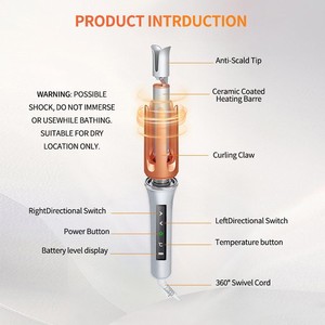 Automatic Curling Iron 32mm Large Wave Negative Ion Electric Hair Styler With Led Display Us Uk Eu Standard - Product Image 4