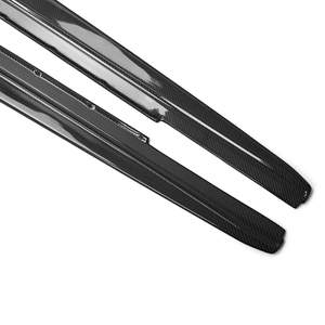 Minigonne laterali in fibra di carbonio stile <span class=keywords><strong>M</strong></span> Performance per BMW serie 5 G30 G38 17-19 F90 M5 2018 minigonne laterali - Product Image 5