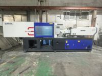 160 Ton Horizontal Hybrid Injection Molding Machine 45mm Screw Diameter PLC Gearbox Pump Bearing Screw Motor 4800kg Used