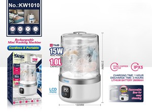 Mini <span class=keywords><strong>Lavadora</strong></span> Automática de Carga Superior DSP de 3.5 kg, <span class=keywords><strong>Lavadora</strong></span> Pequeña <span class=keywords><strong>para</strong></span> el Hogar, Diseño <span class=keywords><strong>Portátil</strong></span> <span class=keywords><strong>para</strong></span> Apartamentos y Dormitorios - Product Image 6