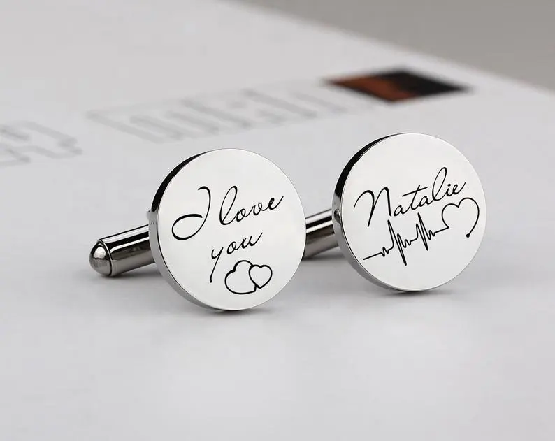 Luxury Custom Cufflinks Men's Shirt High Quality Creative Set Enamel Cufflinks