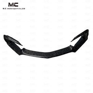 Lèvre avant en fibre de carbone forgée de style <span class=keywords><strong>AMG</strong></span> GT R pour pare-chocs avant de Mercedes Benz <span class=keywords><strong>AMG</strong></span> GTC <span class=keywords><strong>GTS</strong></span> GT Coupé - Product Image 6