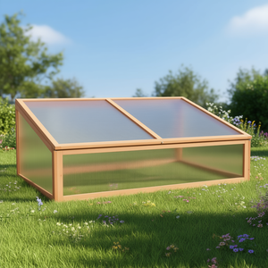 Serre de jardin Firwood 39,4x25,6x15,7 pouces, structure en bois écologique, style traditionnel, pour usage en jardin - Product Image 2