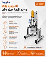 Mélangeur émulsifiant sous vide de laboratoire 5L avec élévateur hydraulique, homogénéisateur à cisaillement élevé à circulation interne et externe pour produits chimiques quotidiens