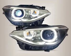 Aggiornamento Fari Anteriori per BMW <span class=keywords><strong>Serie</strong></span> <span class=keywords><strong>1</strong></span> <span class=keywords><strong>F20</strong></span> 2012-2015 <span class=keywords><strong>F20</strong></span> Hatchback con Fari a LED, Luci Diurne DRL, Indicatore di Direzione e Luci di Marcia Diurna - Product Image 6