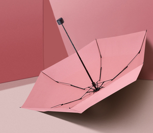 <span class=keywords><strong>Mini</strong></span> <span class=keywords><strong>paraguas</strong></span> compacto de bolsillo para teléfono móvil, sombrilla pequeña, resistente al agua, 5 pliegues, regalo para chicas - Product Image 4