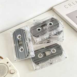 Cinta de casete transparente al por mayor para grabación de audio y enseñanza, cinta magnética regrabable de 90 minutos de longitud para uso en estudio doméstico - Product Image 3