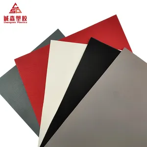 8*4 Feet Black White Abs Board Pvc/Abs Leather Plastic Sheet For Auto Parys Manufacturing