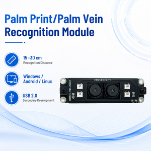 Module de caméra de reconnaissance d'empreintes digitales et de veines palmaires pour terminal de paiement POS intégré avec prise en charge SDK OEM ODM - Product Image 1