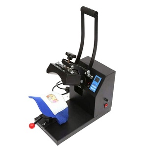 เครื่องพิมพ์ลายแบบซับลิเมชั่นสองหัวสำหรับงานพิมพ์ร้อน  เครื่องทำแก้วและหมวกพิมพ์โลโก้โฆษณาตามสั่ง - Product Image 1