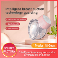 Tire-lait électrique portable sans BPA, mains libres, écran LED, 4 modes, 12 niveaux, rechargeable