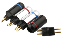 Adaptateur broches pour écouteurs, 2 broches de 0.78mm, prise pour W4R UM3X UM3RC UE11 UE18 JH13 JH16 ES3