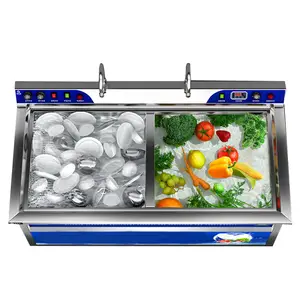 Lavadora de verduras y frutas Fregadero de lavado de verduras Lavadora de frutas y verduras