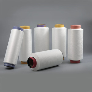 Độ bền cao giống như len 190d/60f nhuộm xử lý Polyester Filament <span class=keywords><strong>dty</strong></span> sợi tái chế độ bền cao Grs chứng nhận - Product Image 2