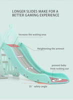 Ensemble de jeux d'intérieur multifonctionnel 3 en 1 en PVC/acier galvanisé pour enfants, utilisation commerciale dans les parcs d'attractions, balançoire, toboggan, personnalisable