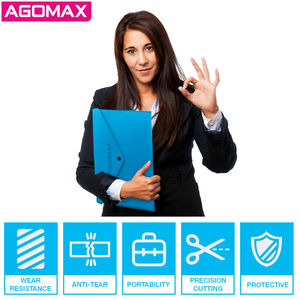 Carpeta de Fieltro Ecológica Personalizada de 3mm, Ligera y Duradera, para Documentos A4, con Botón a Presión, Ideal para Viajes de Negocios y Oficina - Product Image 2