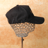 Nueva Gorra de Béisbol de Lujo con Parche de Cuero con Diseño de Estrella y Meteoro, 5 Paneles, Logotipo Personalizado, Bordado 3D, Visera de Gamuza y Pedrería