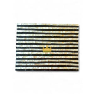 Set de table rectangulaire moderne en nacre, 6 mm d'épaisseur, écologique, pour un style de table naturel, vente chaude et prix avantageux - Product Image 1