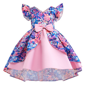 Vestido de Princesa LZH para Niña, Vestido de Fiesta de Cumpleaños, Disfraz Infantil para Niñas - Product Image 3