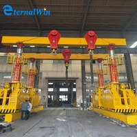 Nouvelle grue portique hydraulique électrique de 600 tonnes pour levage de bateaux, avec moteur, engrenage, roulement et PLC