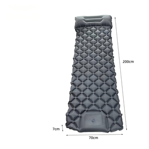 Colchoneta Inflable Portátil Ligera para Acampar al Aire Libre, Colchón de Aire Plegable con Bomba Integrada - Product Image 3